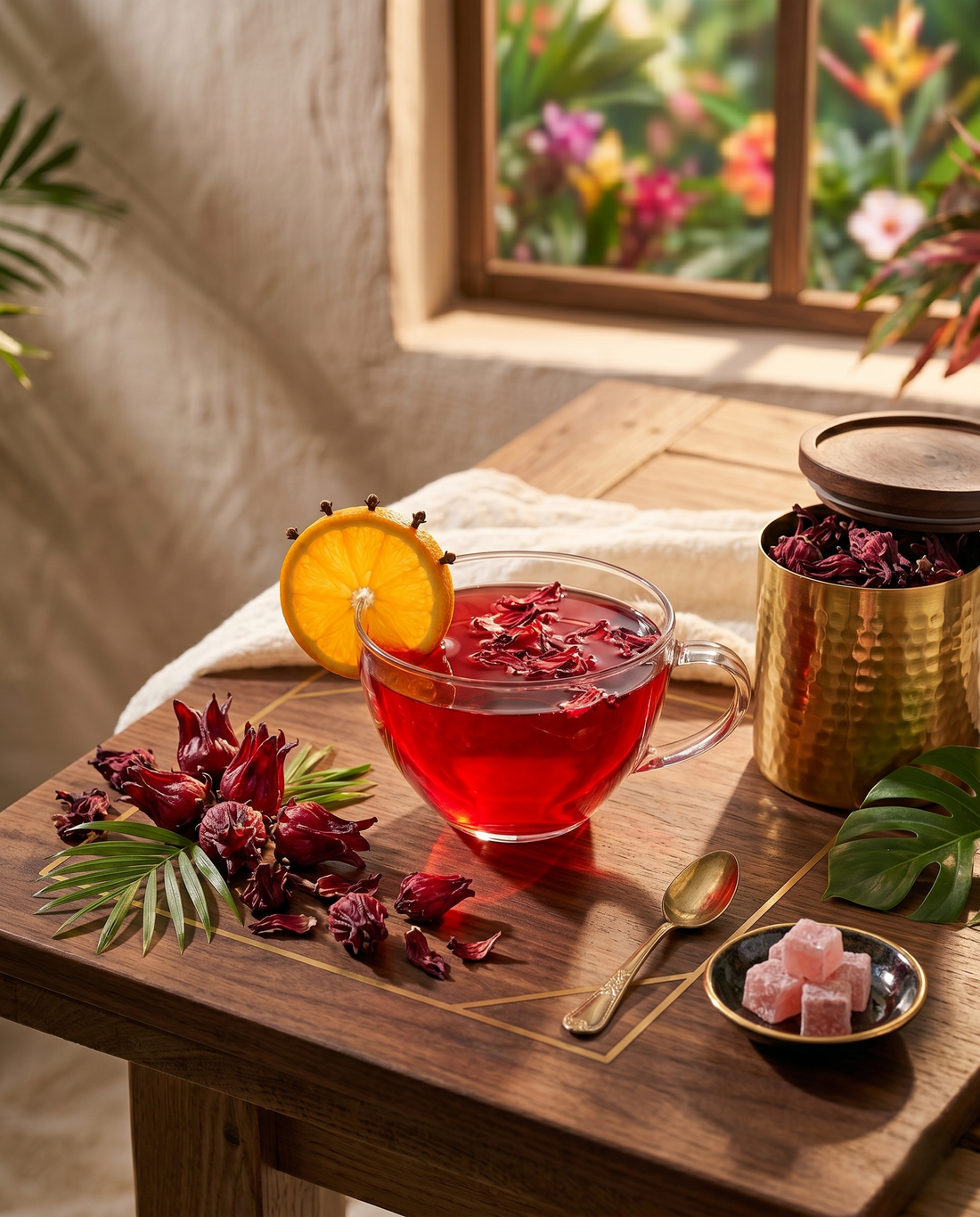 Le secret des infusions : l'hibiscus