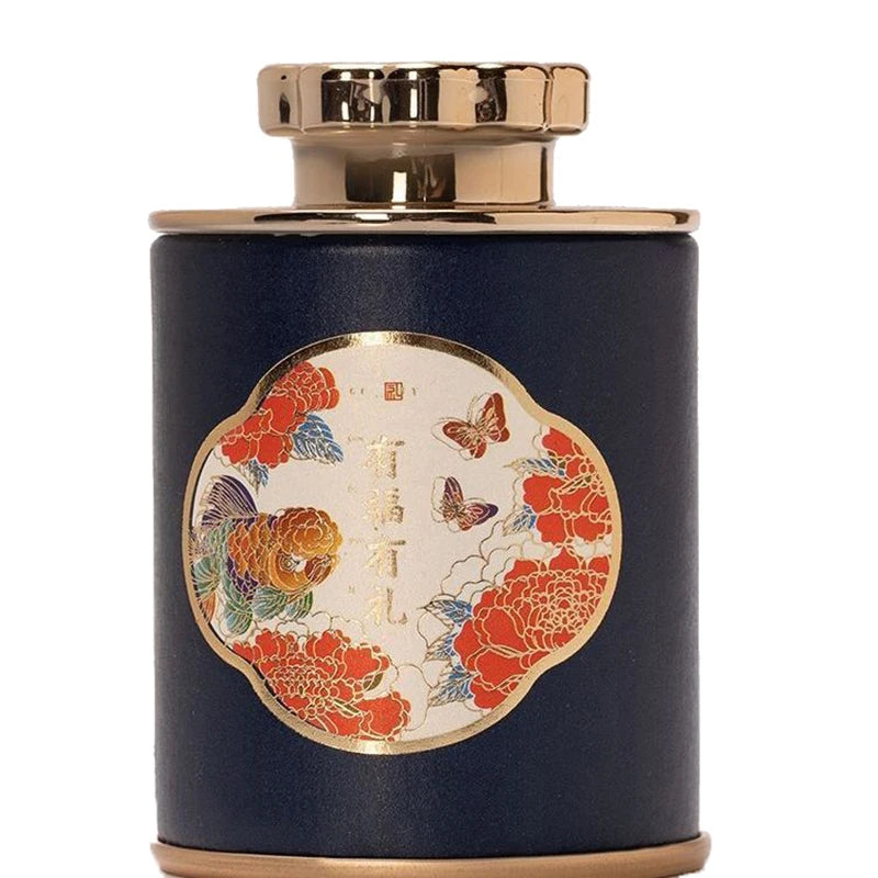 Mini boîte à thé dragon — Boîte kraft hermétique portable, 6 coloris