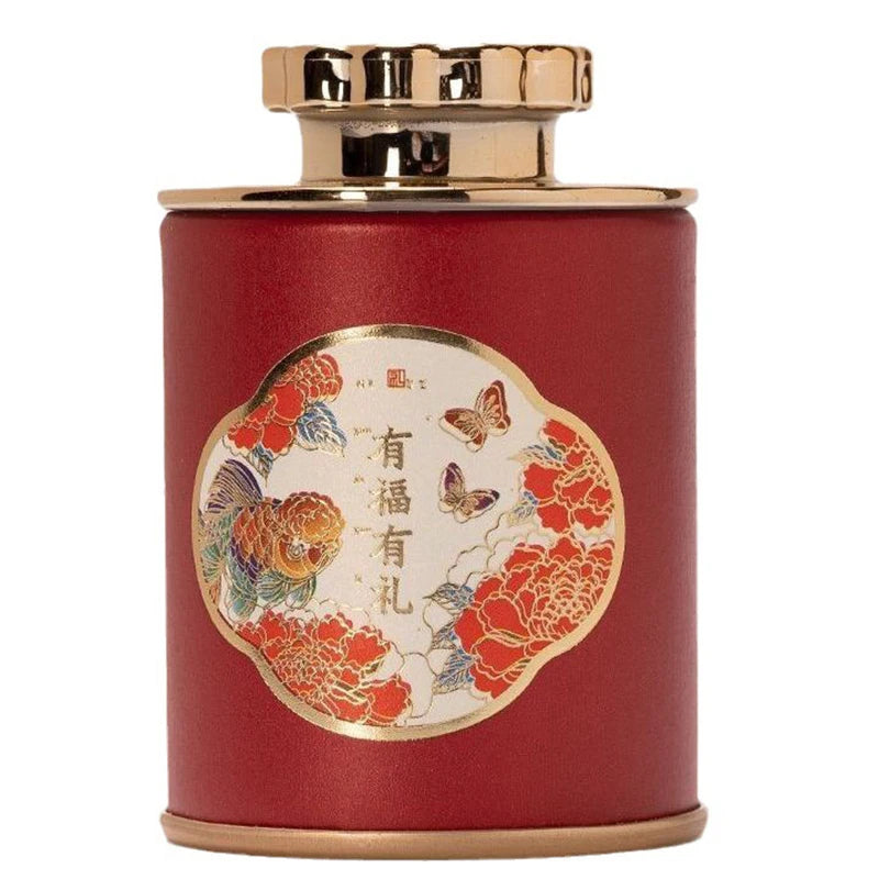 Mini boîte à thé dragon — Boîte kraft hermétique portable, 6 coloris