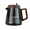 Théière en verre 650ml avec séparateur thé/eau